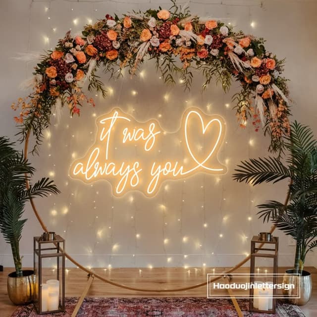 Personalised Wedding Decor